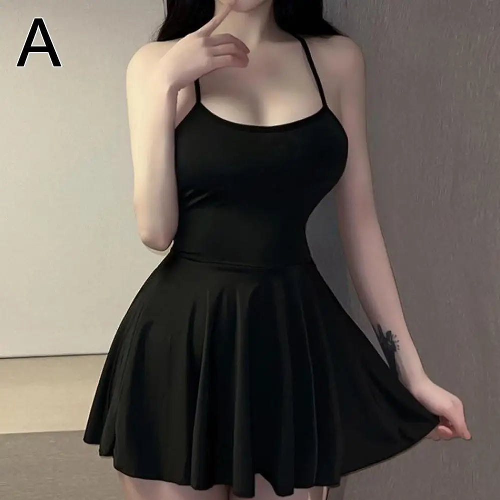 Sexy Women Pleated Micro MINI Dress Bandage Smooth