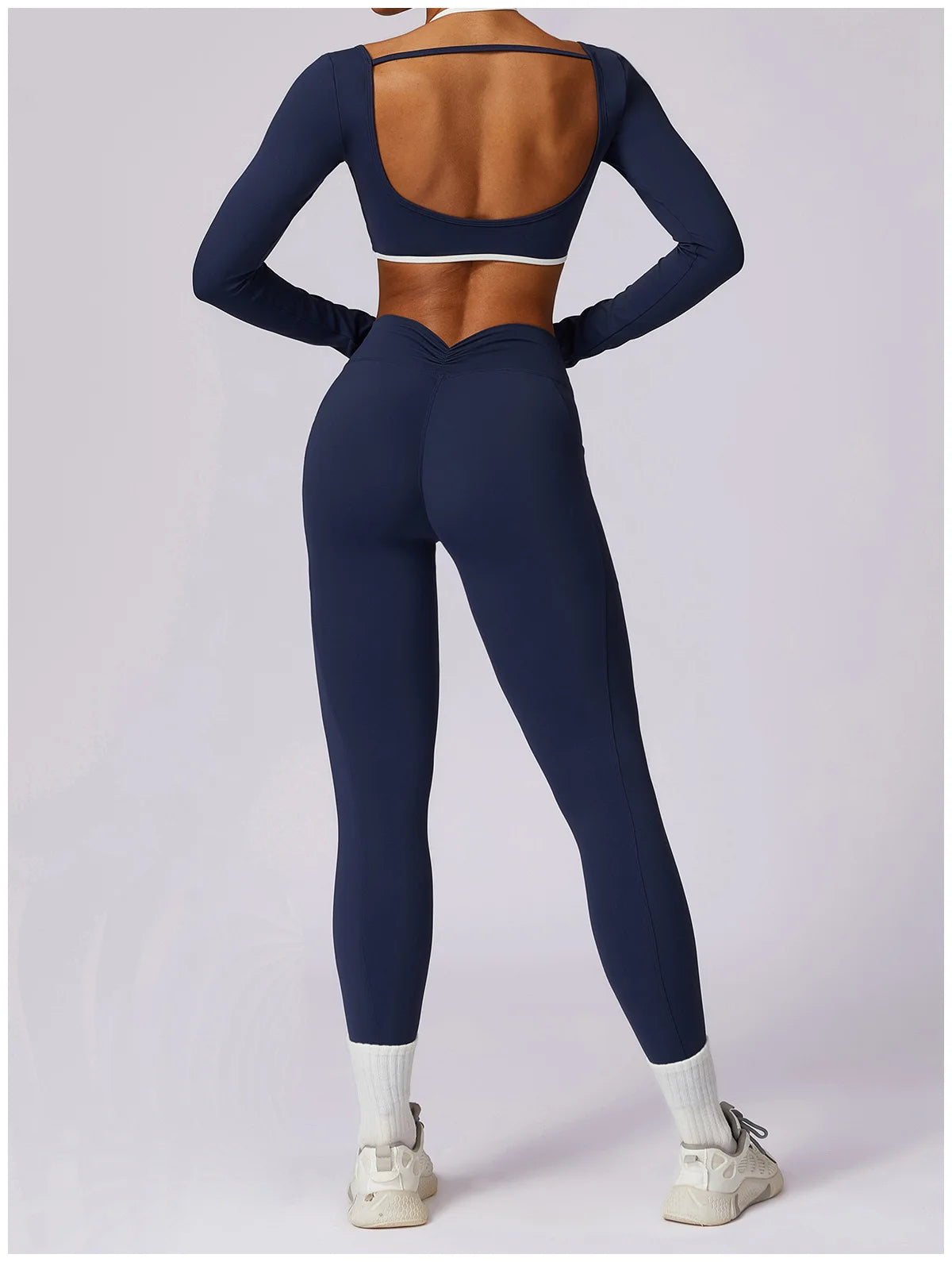 Yoga Set 2PCS Women Sportswear Push Up Workout Clothes