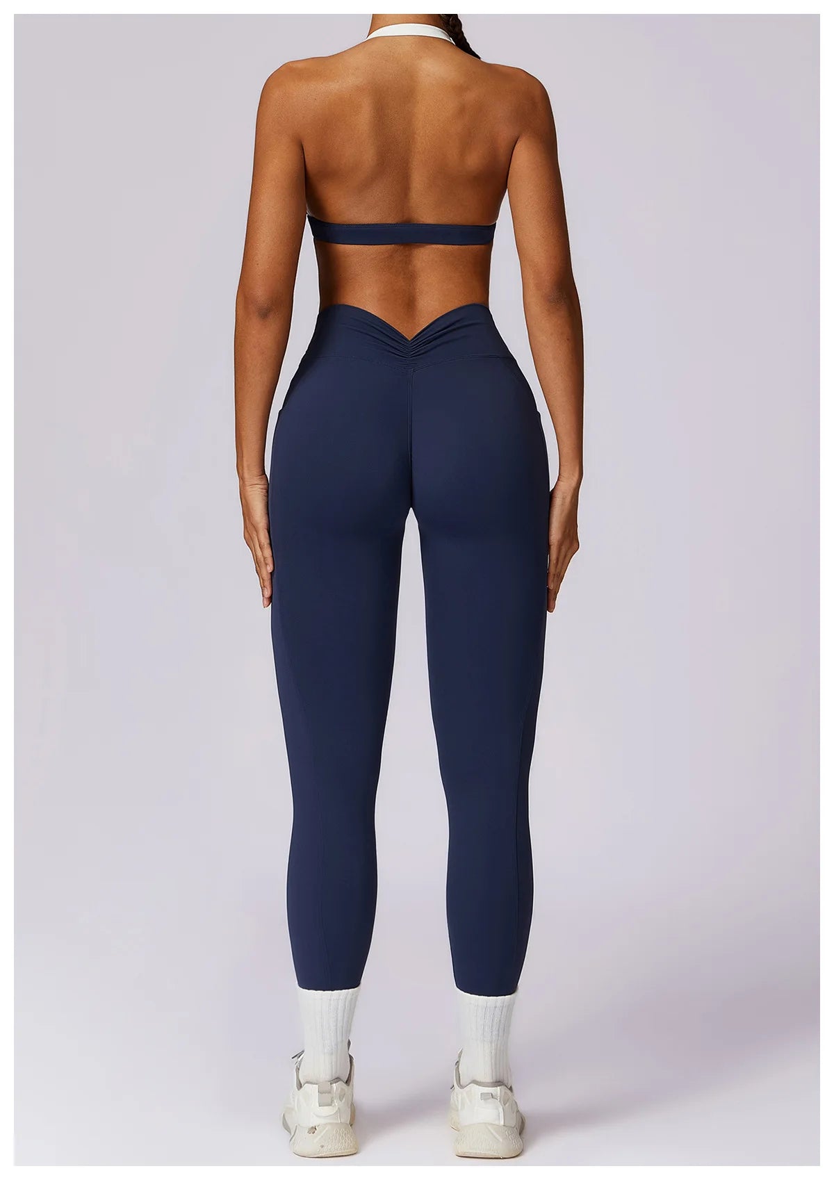 Yoga Set 2PCS Women Sportswear Push Up Workout Clothes