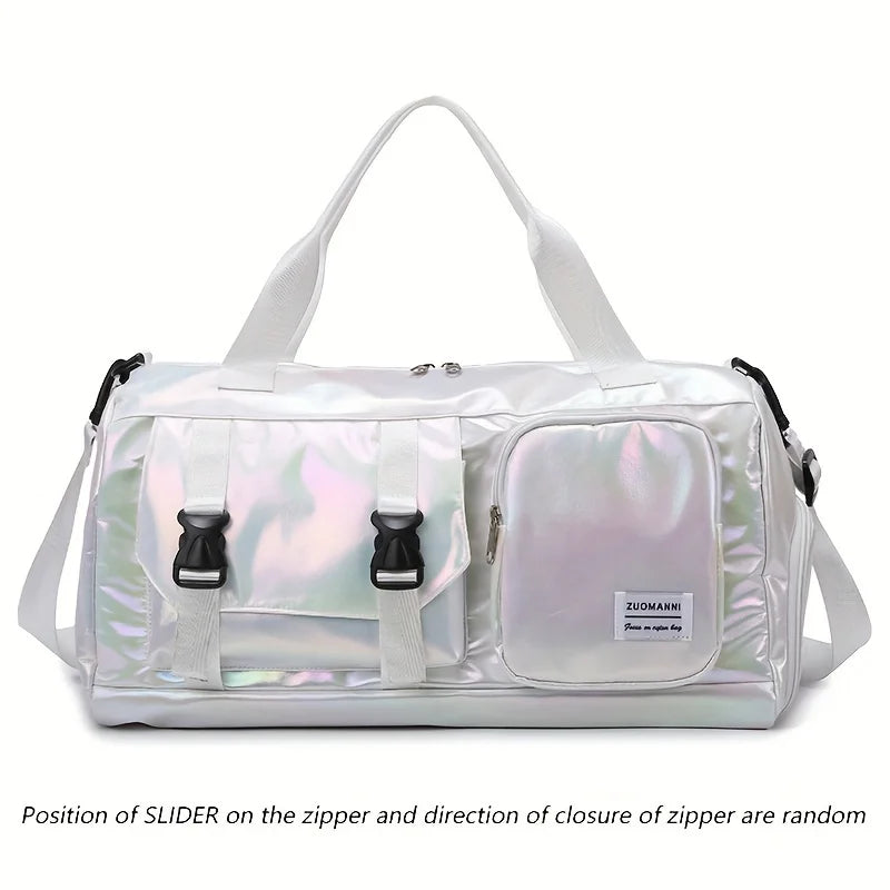 Large Capacity Women’s Nylon Travel Duffel Bag