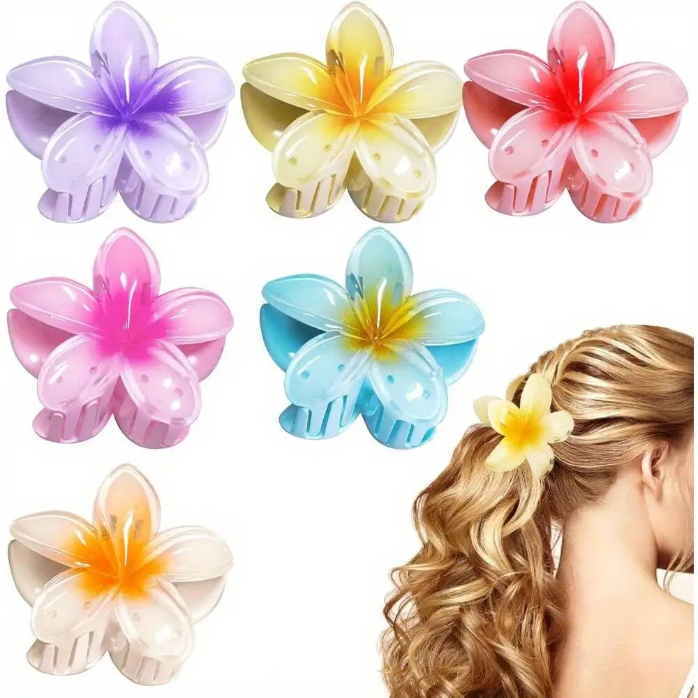 6-Pack Elegant Acrylic Plumeria Wer Claws (8.5 cm)