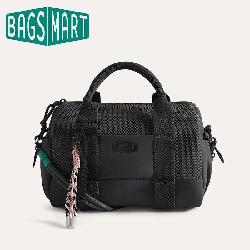 Boston Bag for Women Mini Duffel Shoulder Crossbody Bag Waterproof