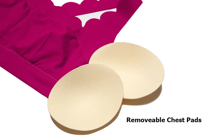 Women’s Solid Color Gym Suit – Two-Piece Super Stretch Fitness &amp; Yoga Set