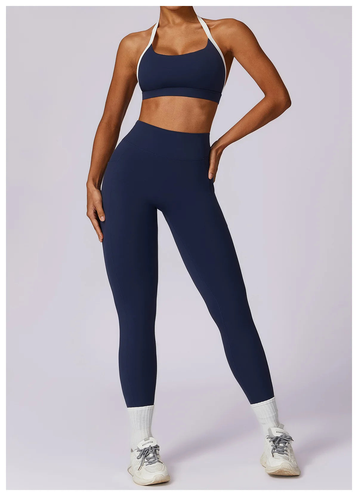 Yoga Set 2PCS Women Sportswear Push Up Workout Clothes