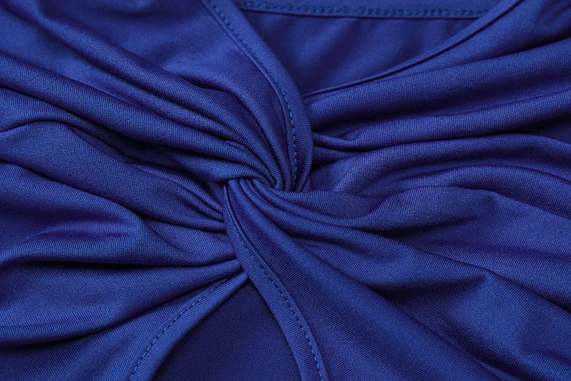 Sexy Spaghetti Strap Backless Bodycon Dress