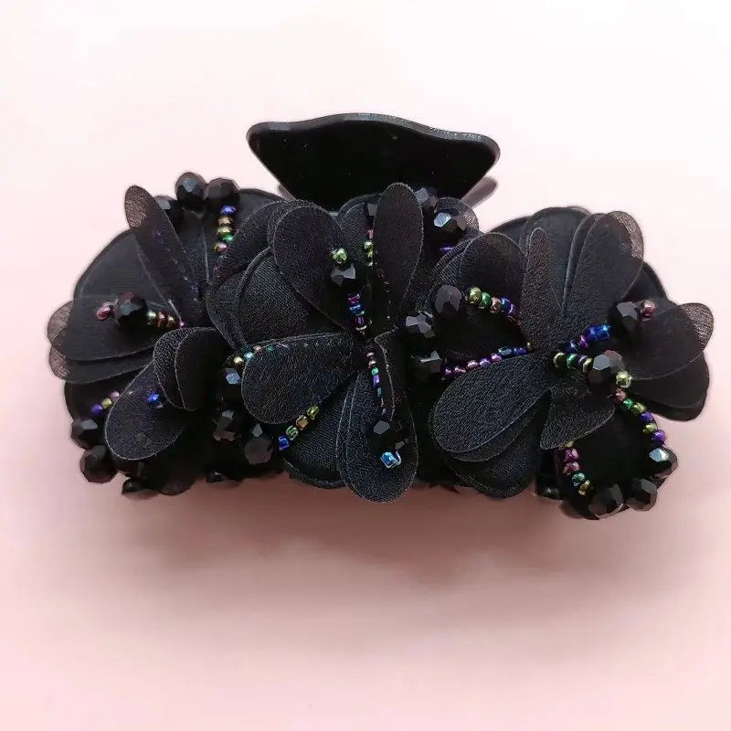 Women Hair Flowers  Claw Clips