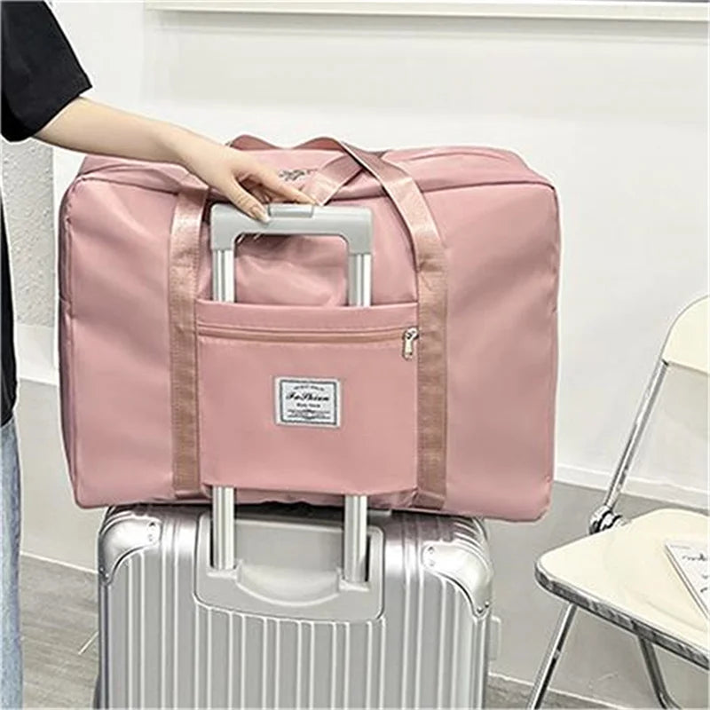 Large Capacity Folding Travel Bags Waterproof Luggage Tote Handbag
