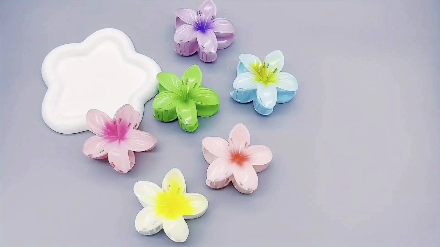 6-Pack Elegant Acrylic Plumeria Wer Claws (8.5 cm)
