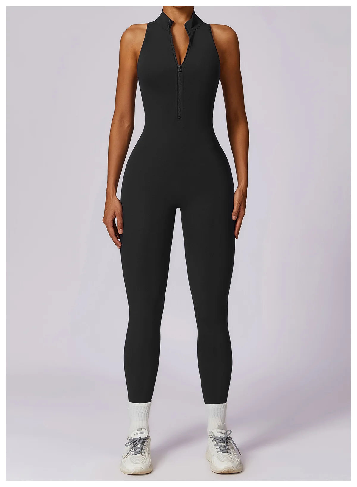 V-Back One-Piece Women’s Sports Jumpsuit