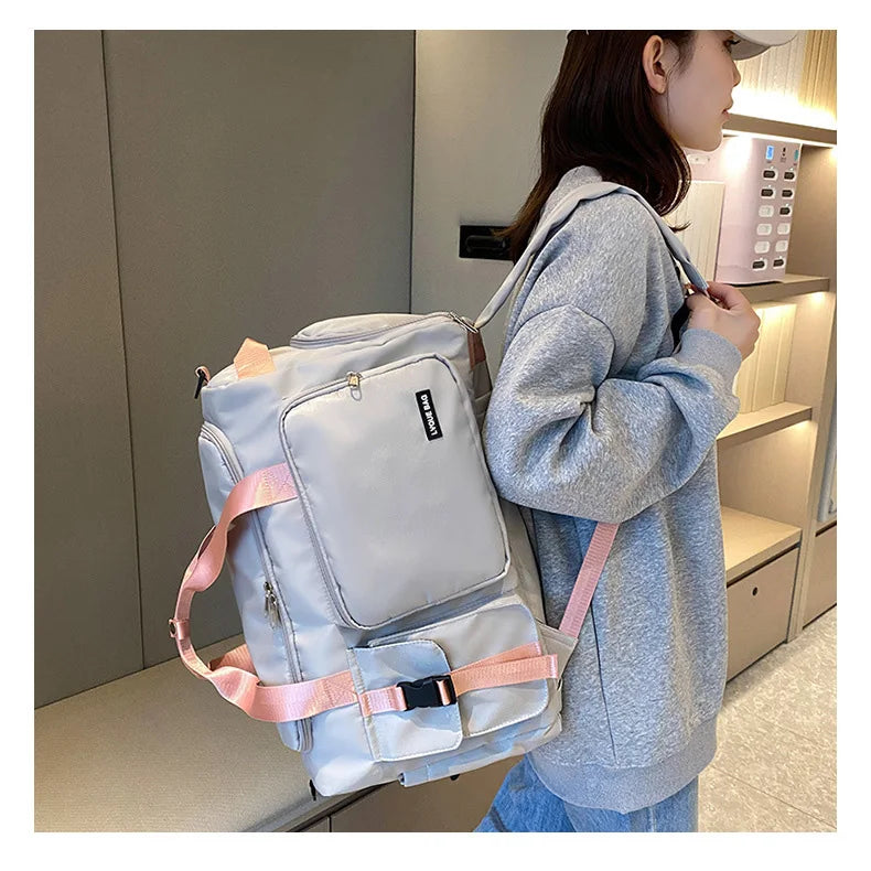 Sports Gym Bag Travel Dry Wet Handbag for Women