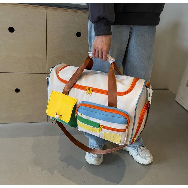 Travel Bag, Duffel Bag Cosmetics Bag, Professional Fitness Bag for Women