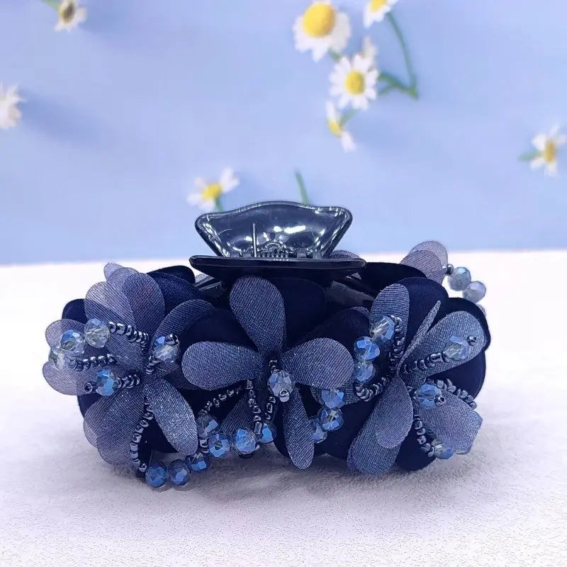 Women Hair Flowers  Claw Clips