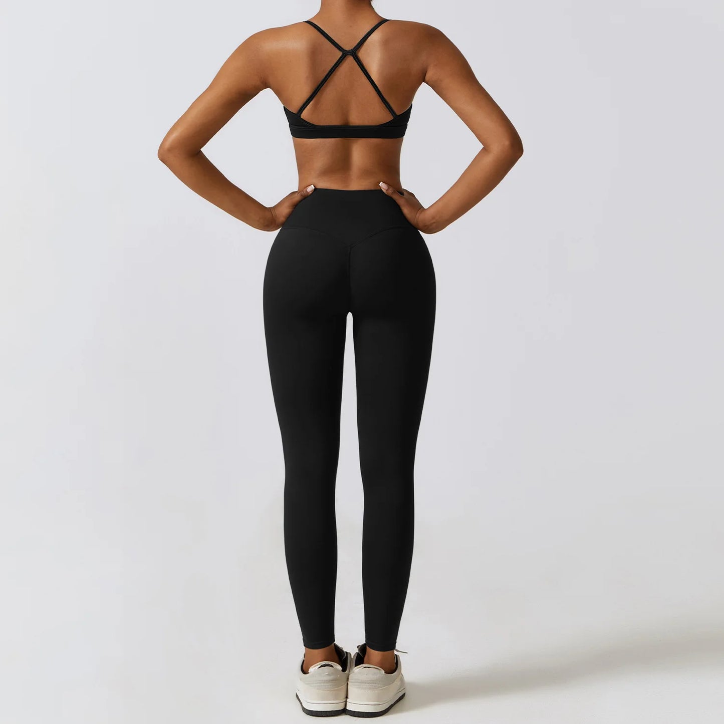 Women's Sportswear Yoga Set Workout Clothes Athletic Wear Sports Gym Legging