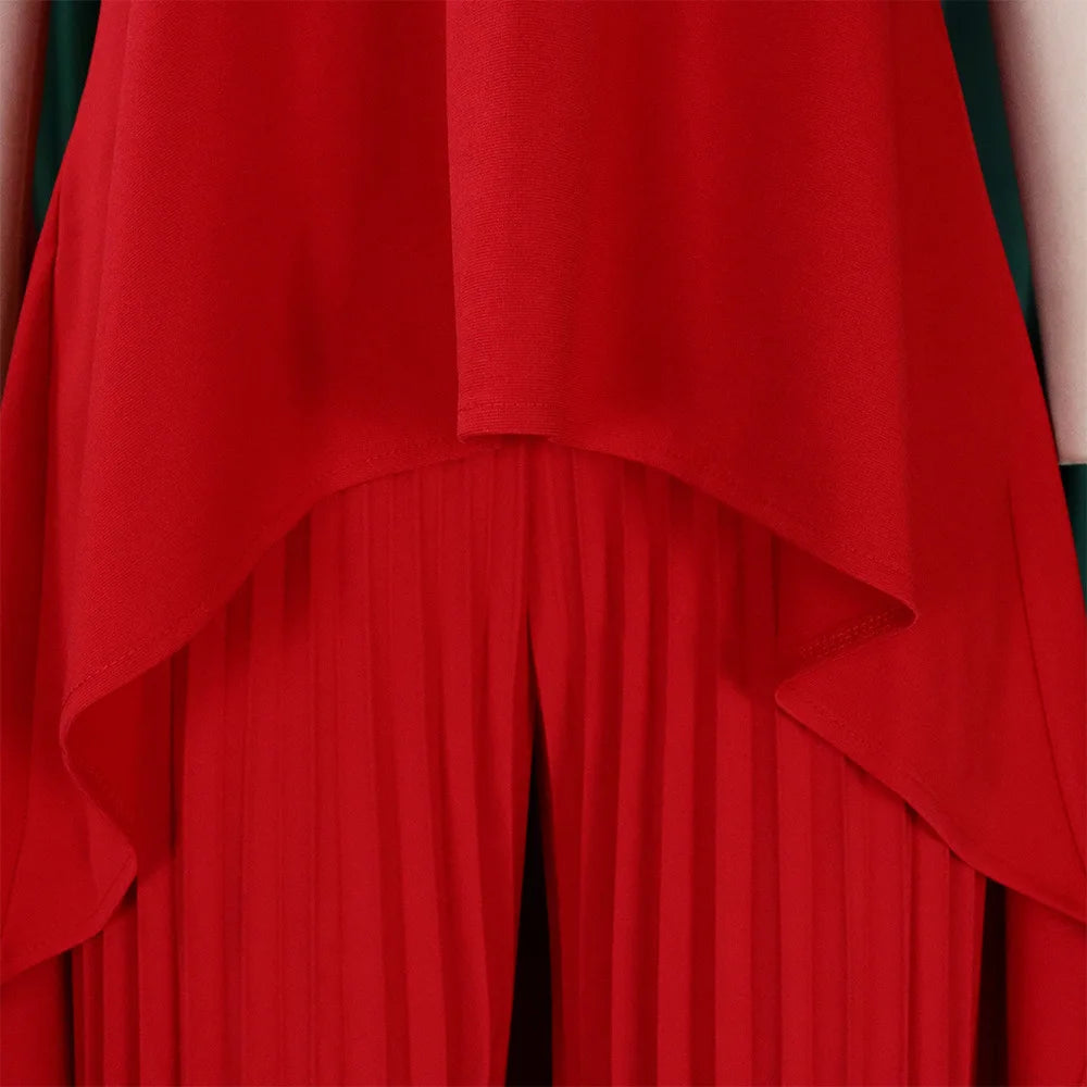 Elegant Tow Piece Set Women Outfit Backless Top