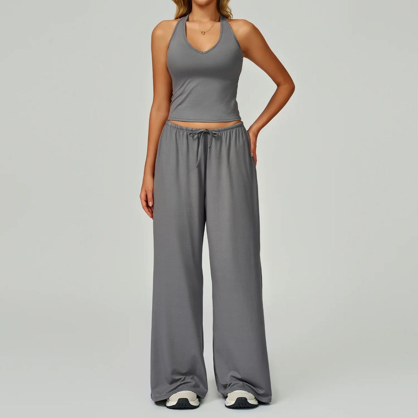 Women Yoga 2/3 Pieces Set Quick-Dry Beauty Back Strap Sports Set