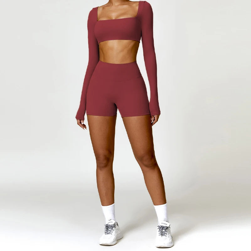 2PCS Women’s Quick-Dry Yoga &amp; Gym Set