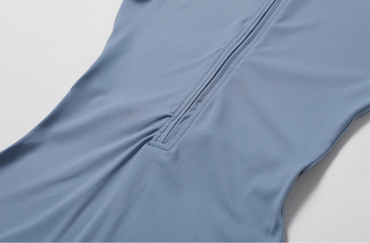 European and American nude one-piece yoga suit