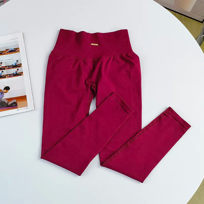 Women's Seamless Yoga Suit High Waist Sports Bra &amp; Leggings Gym Set