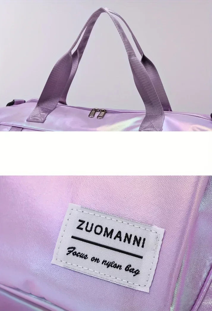 Large Capacity Women’s Nylon Travel Duffel Bag