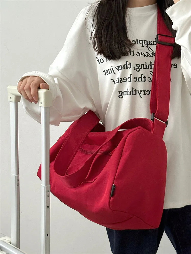 Large Crossbody Travel Tote Bag for Women