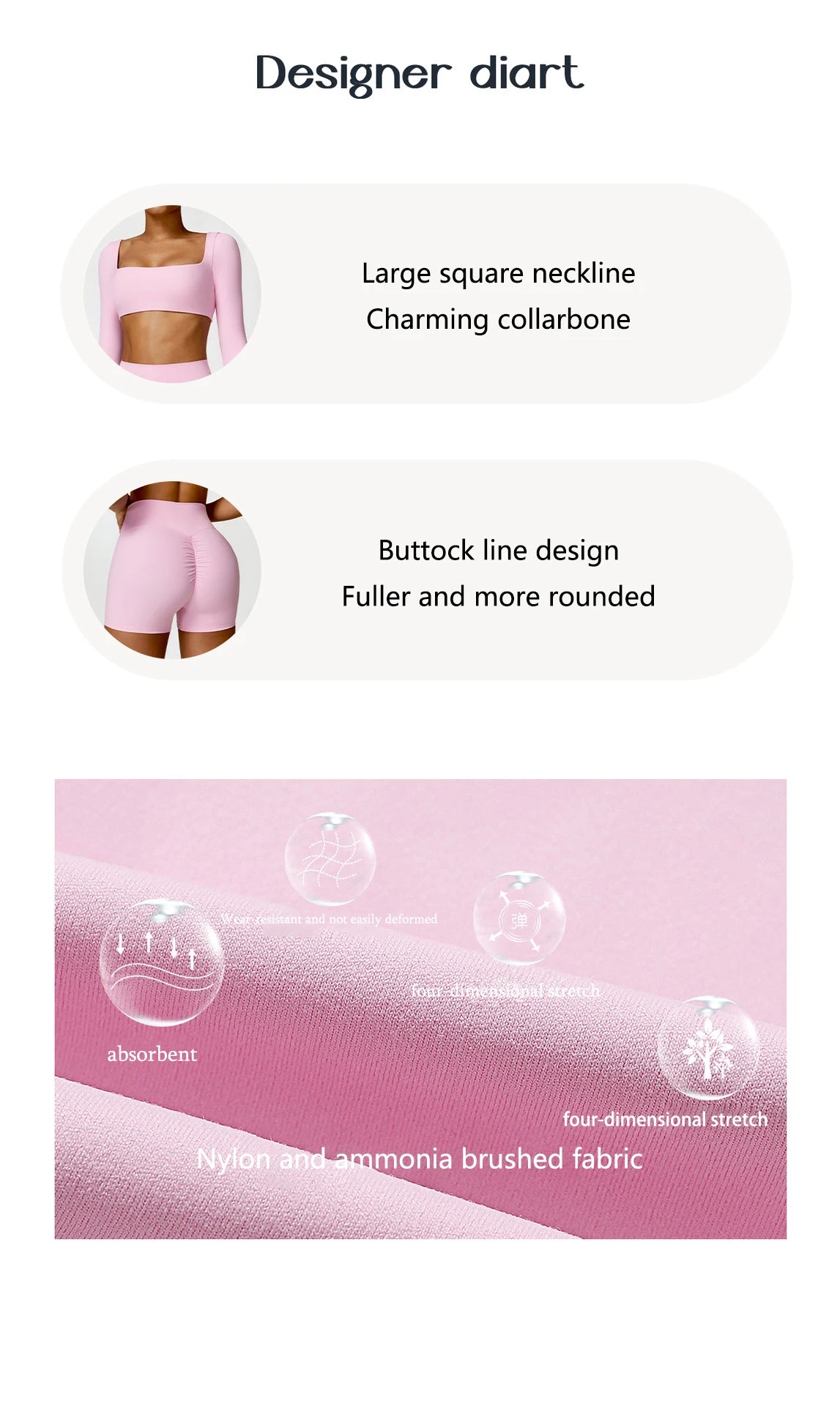 2PCS Women’s Quick-Dry Yoga &amp; Gym Set