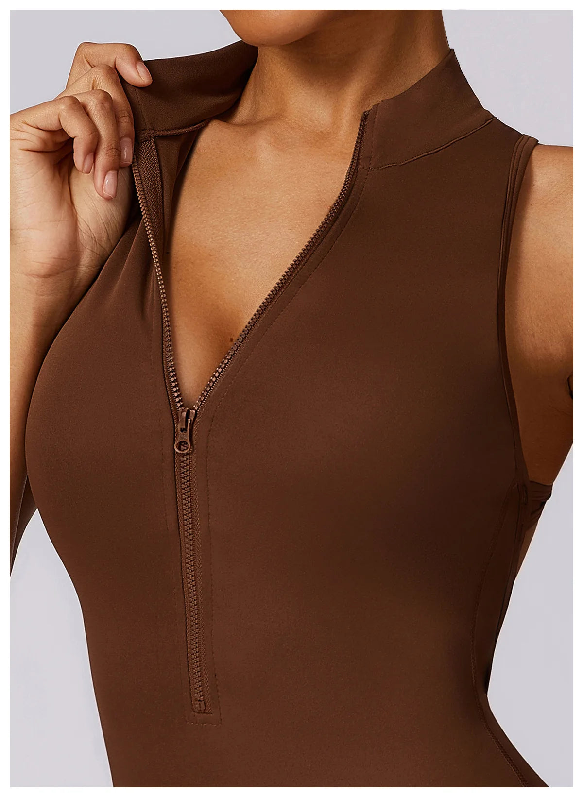 V-Back One-Piece Women’s Sports Jumpsuit