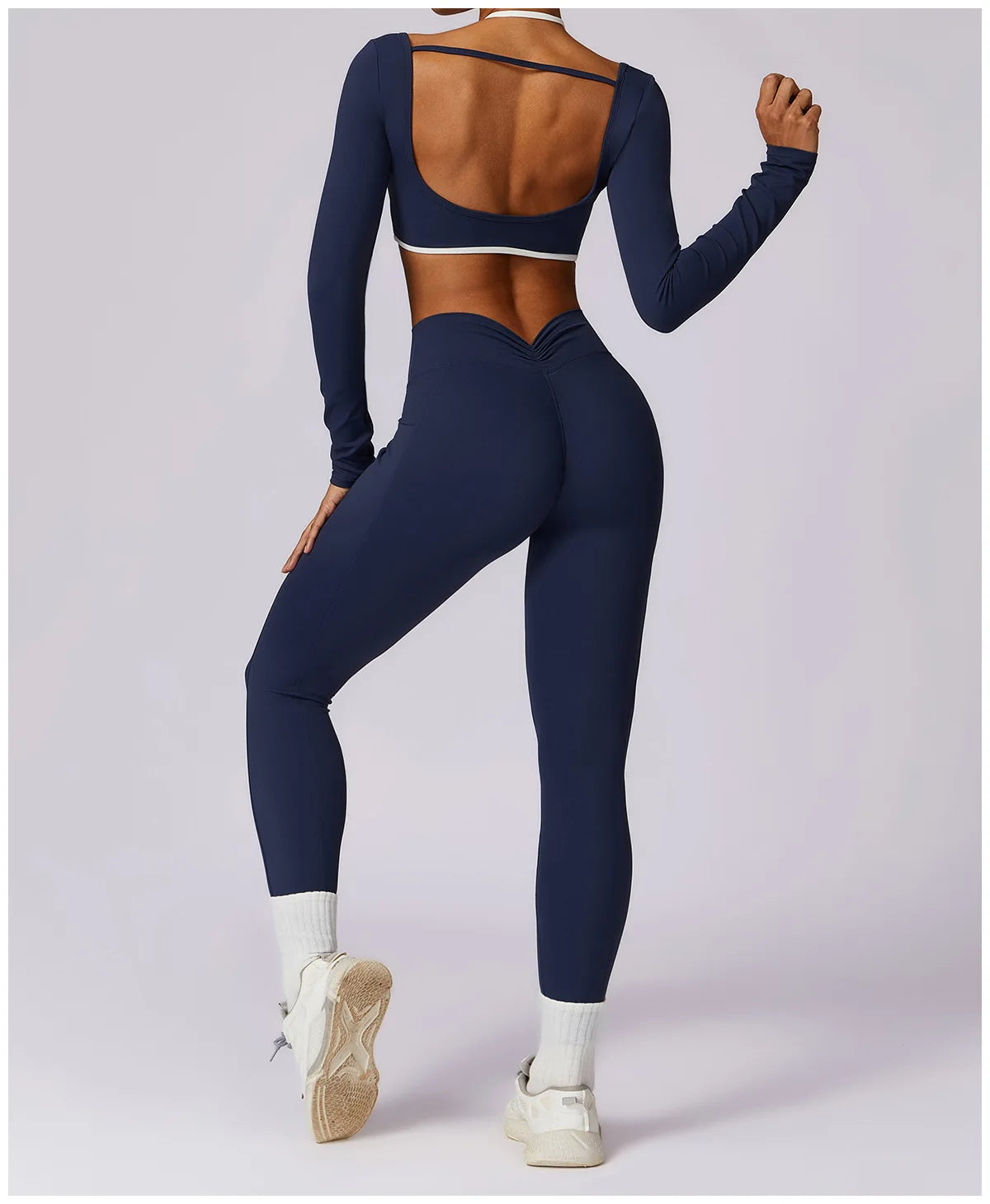 Yoga Set 2PCS Women Sportswear Push Up Workout Clothes