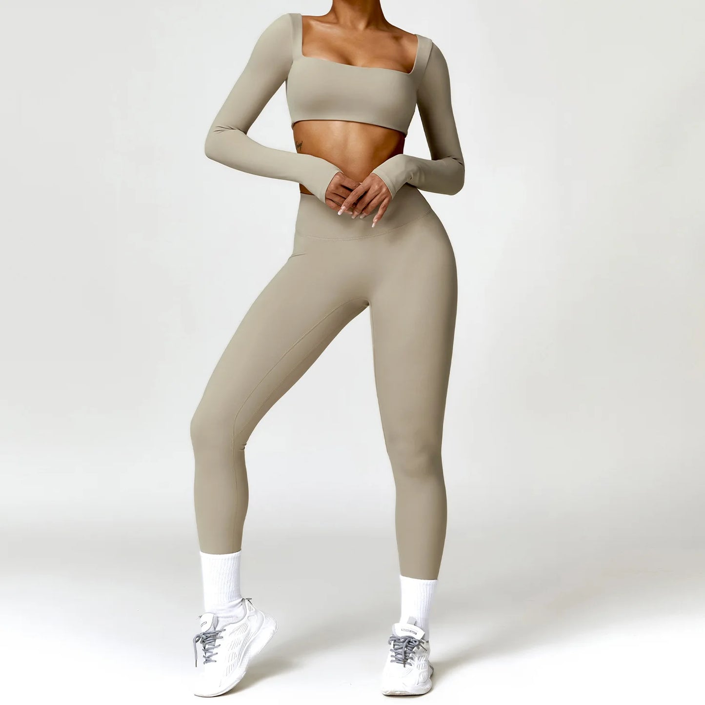 2PCS Women’s Quick-Dry Yoga &amp; Gym Set