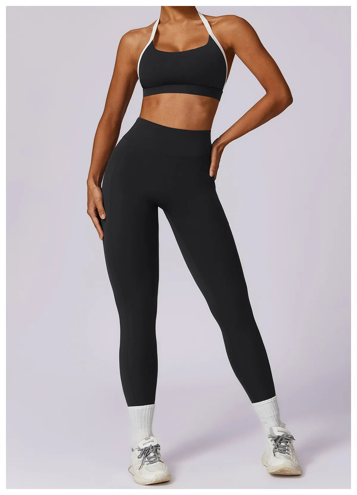 Yoga Set 2PCS Women Sportswear Push Up Workout Clothes