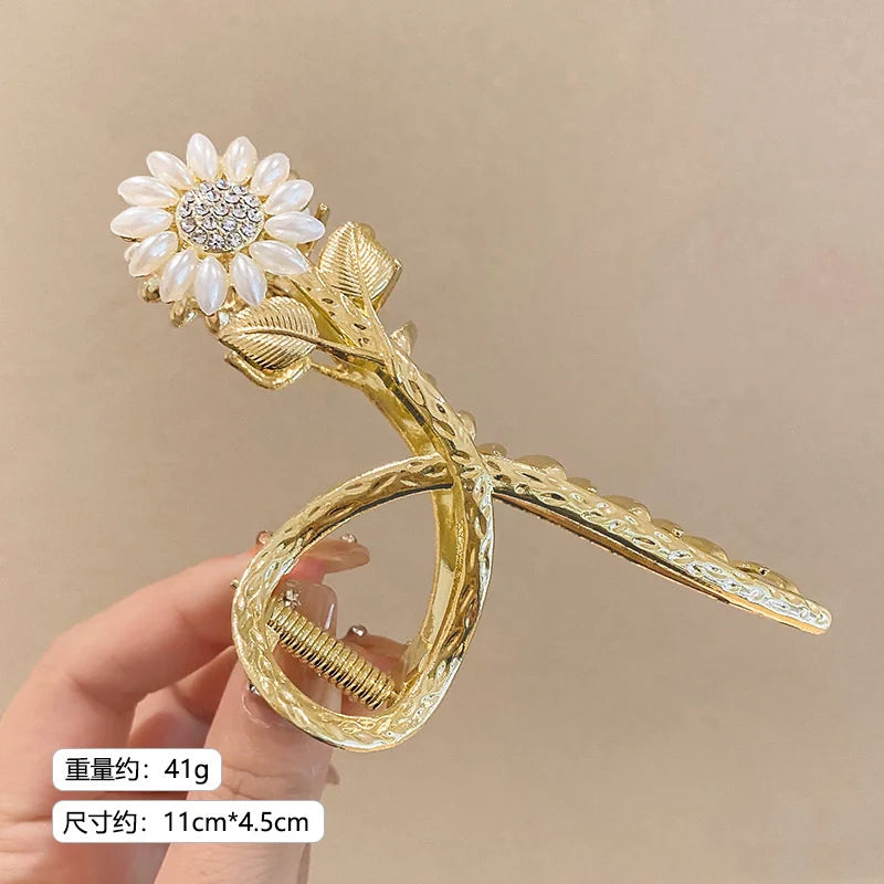 New Sweet Flower Durian Hair Claw Clip