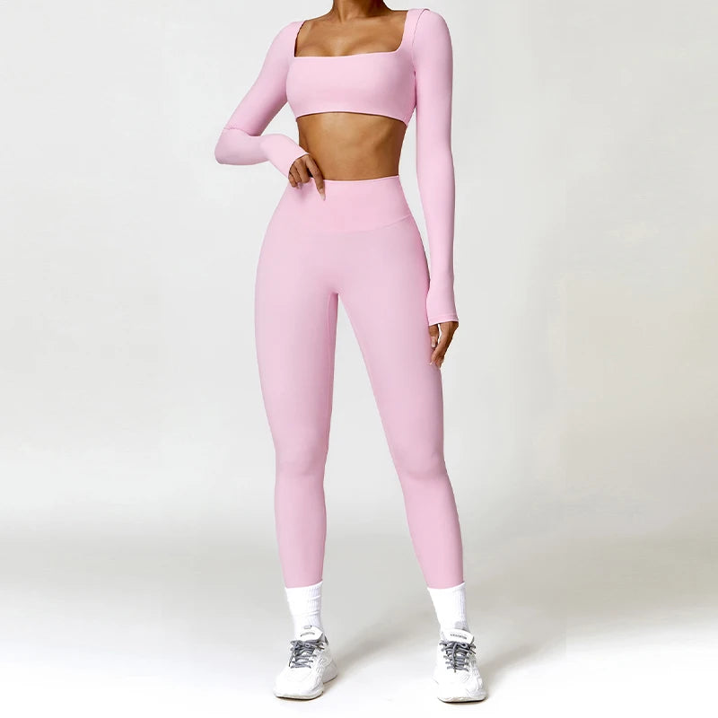 2PCS Women’s Quick-Dry Yoga &amp; Gym Set