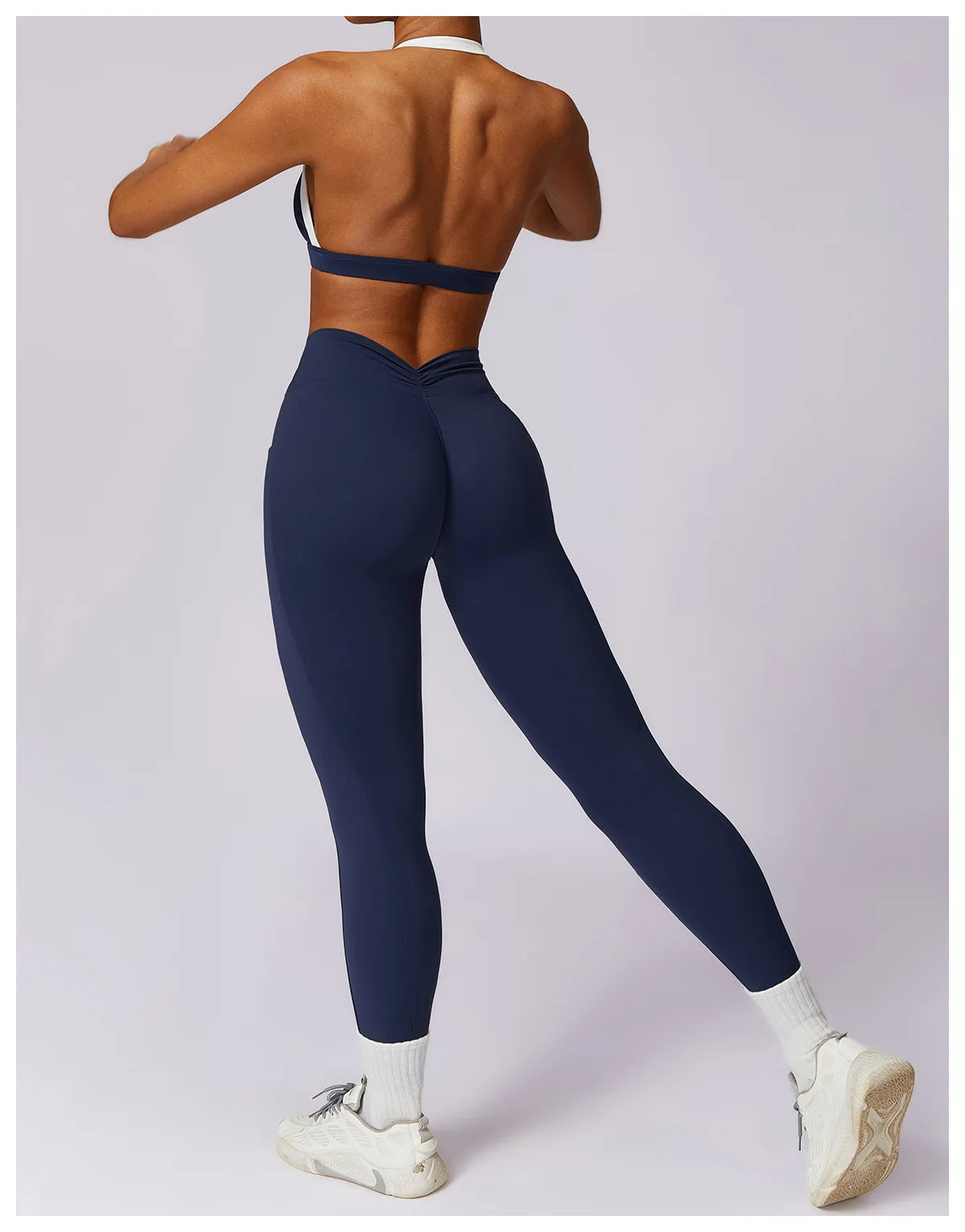 Yoga Set 2PCS Women Sportswear Push Up Workout Clothes