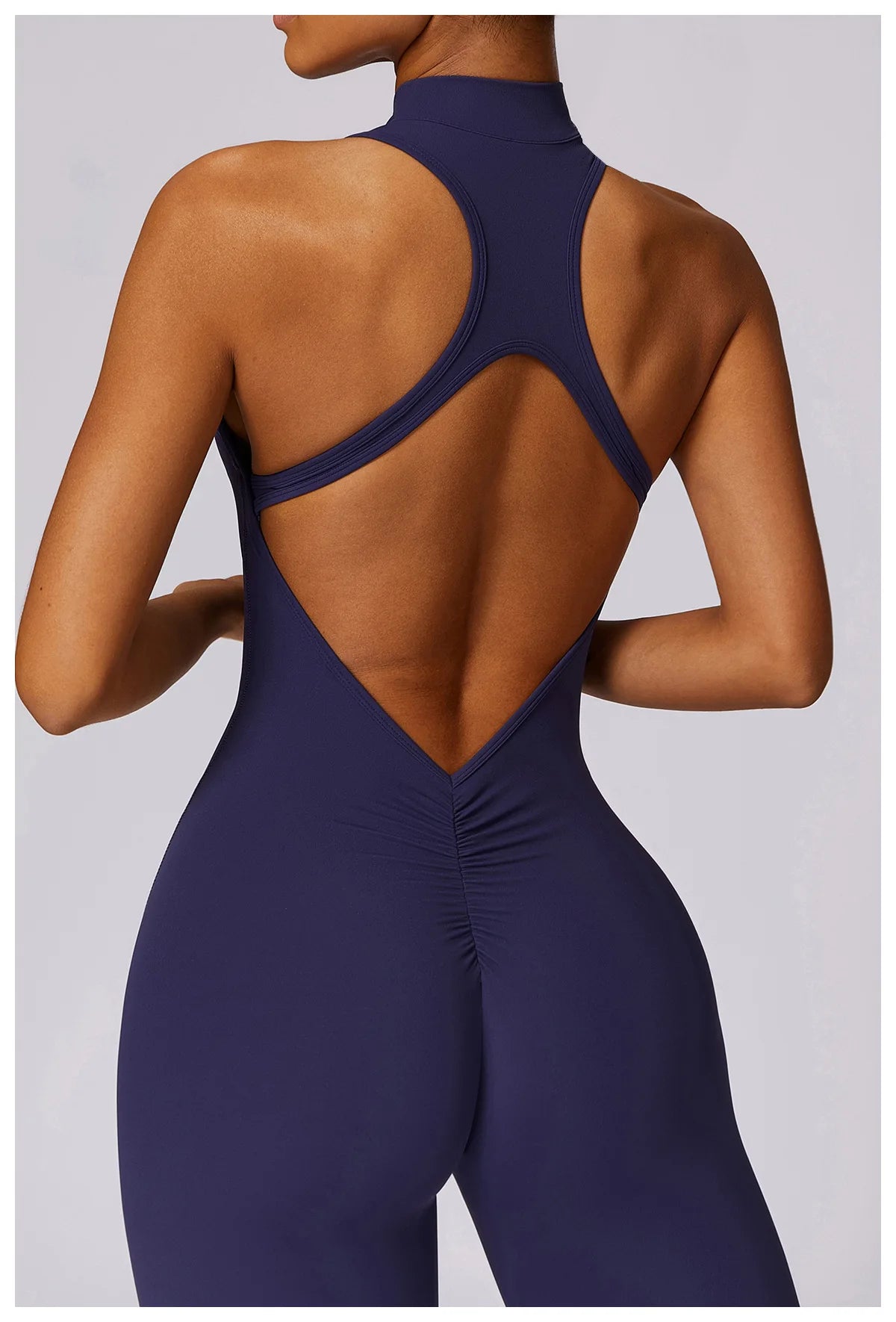 V-Back One-Piece Women’s Sports Jumpsuit