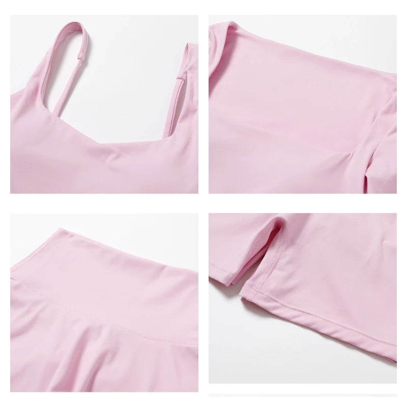 2PCS Women’s Quick-Dry Yoga &amp; Gym Set