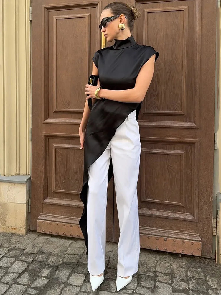 Women Solid Fashion Satin Maxi Dress