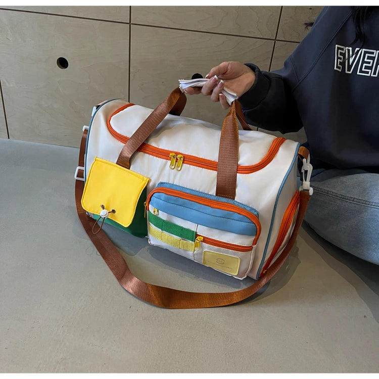 Travel Bag, Duffel Bag Cosmetics Bag, Professional Fitness Bag for Women