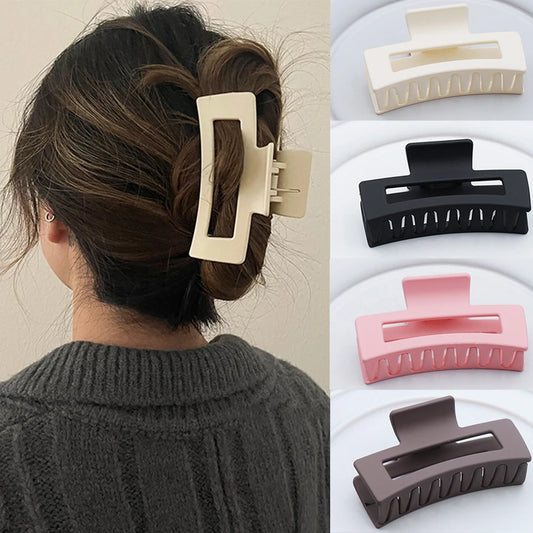 Premium Large Matte Hair Claws Clips (8.5 cm)