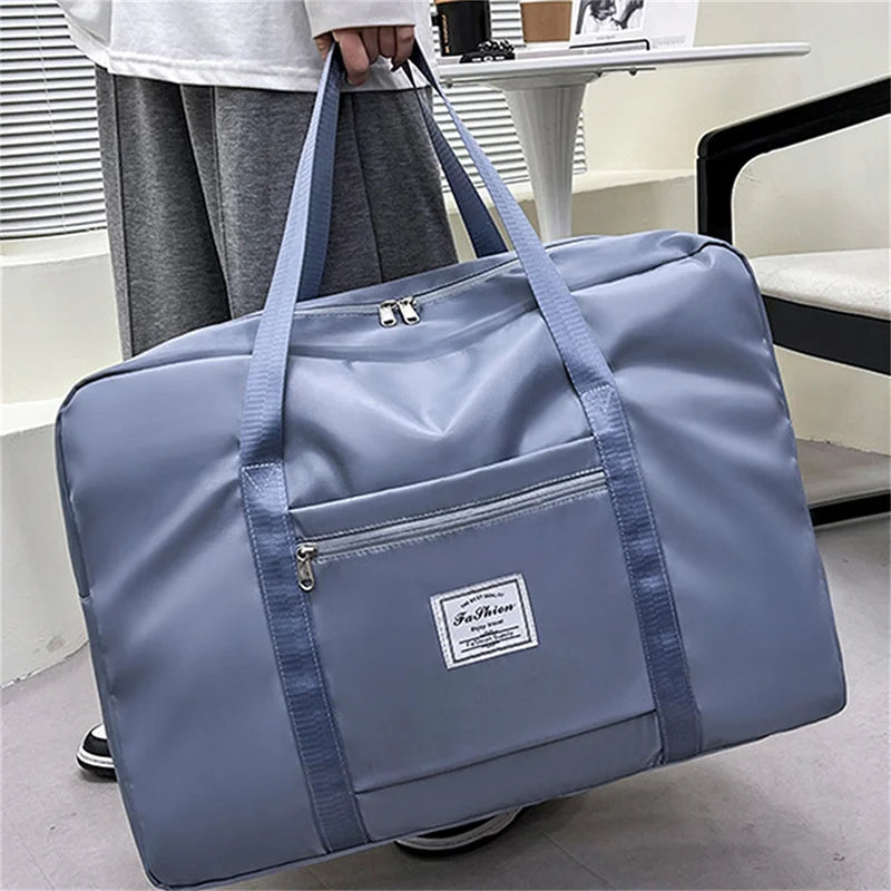 Large Capacity Folding Travel Bags Waterproof Luggage Tote Handbag