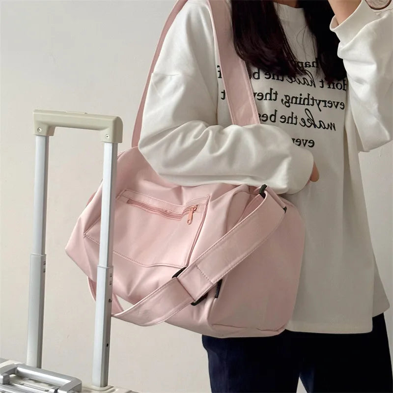 Large Crossbody Travel Tote Bag for Women
