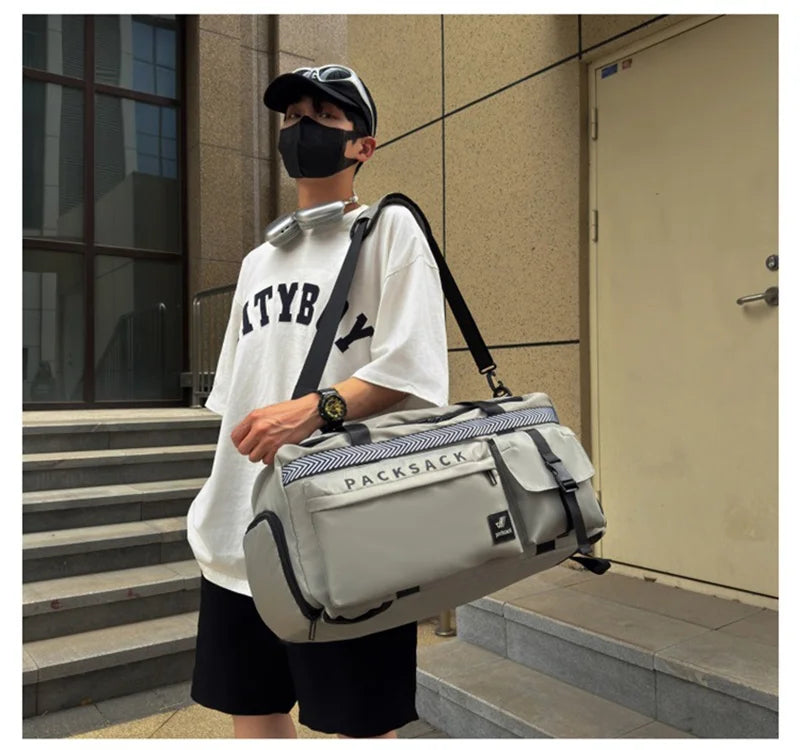 Fashion Travel Duffel Bag Short Trip Backpack for Airlines Carry On Bag