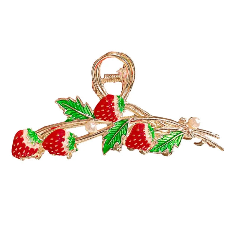 New Sweet Flower Durian Hair Claw Clip