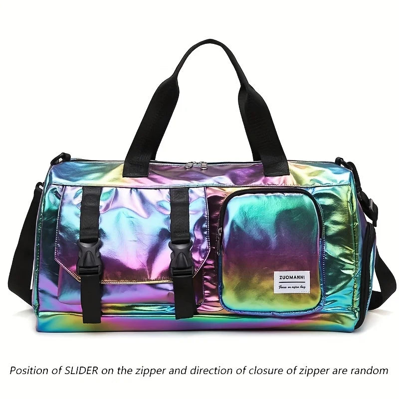Large Capacity Women’s Nylon Travel Duffel Bag