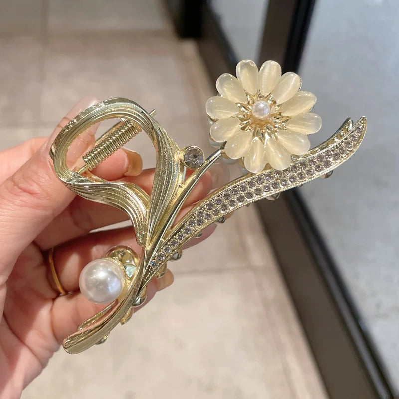 New Sweet Flower Durian Hair Claw Clip