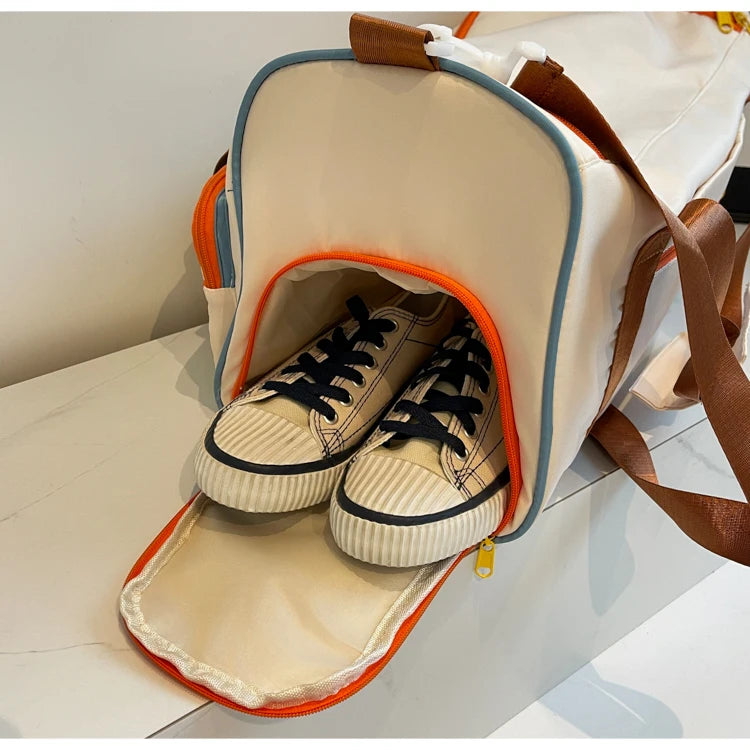 Travel Bag, Duffel Bag Cosmetics Bag, Professional Fitness Bag for Women