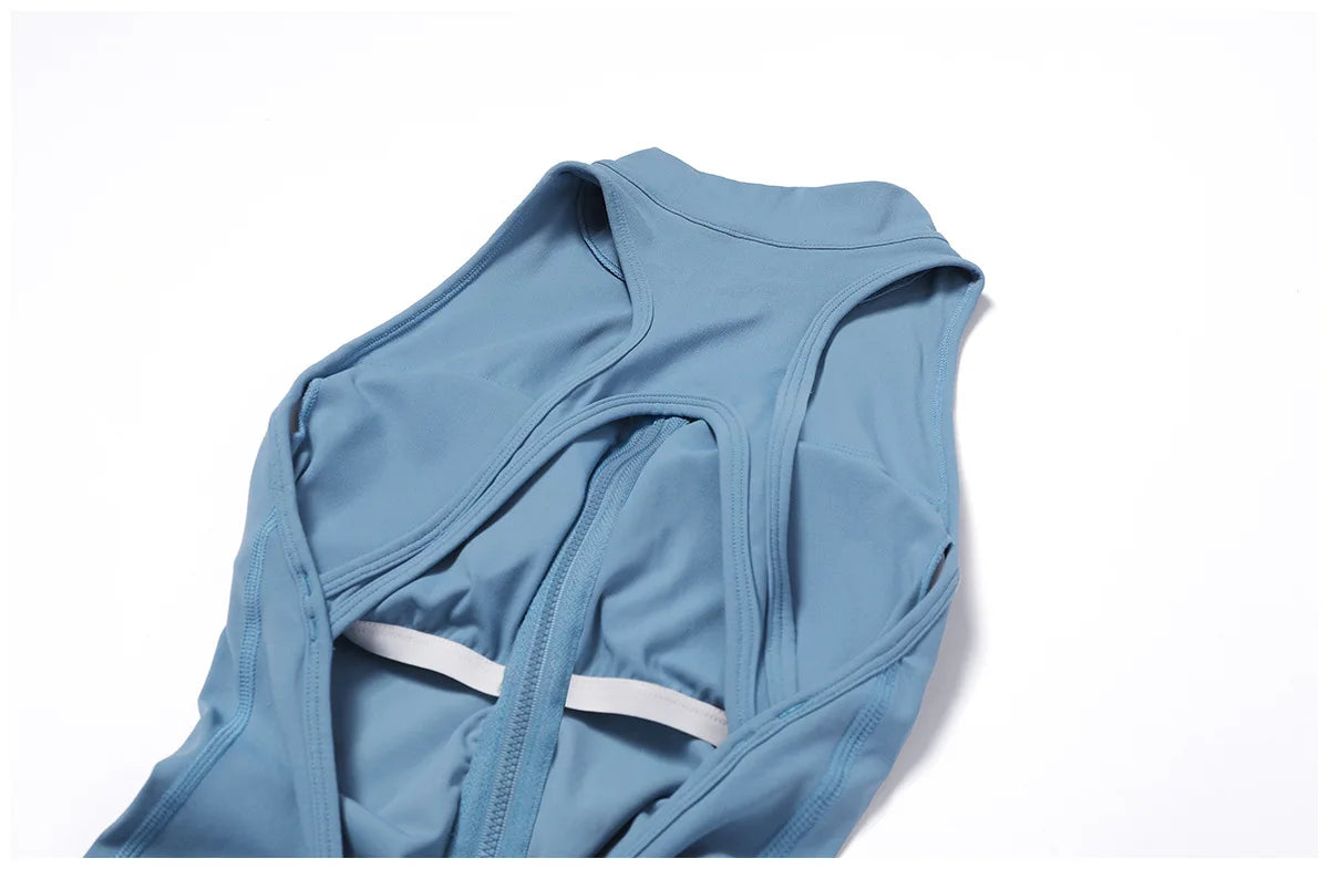V-Back One-Piece Women’s Sports Jumpsuit