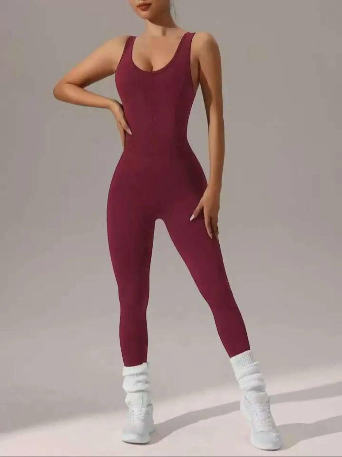 4 colors available Women's vest trousers jumpsuits