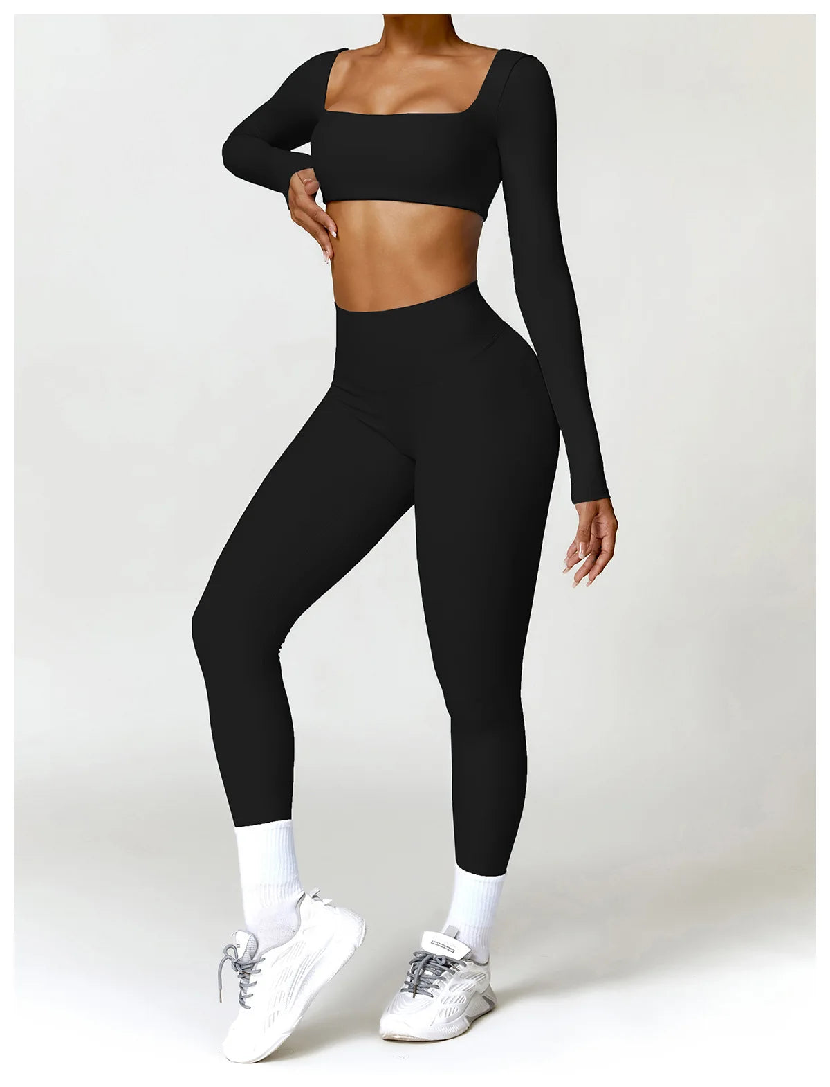 2PCS Women’s Quick-Dry Yoga &amp; Gym Set
