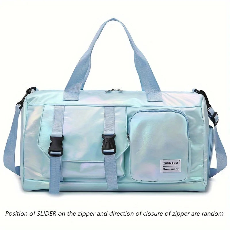 Large Capacity Women’s Nylon Travel Duffel Bag