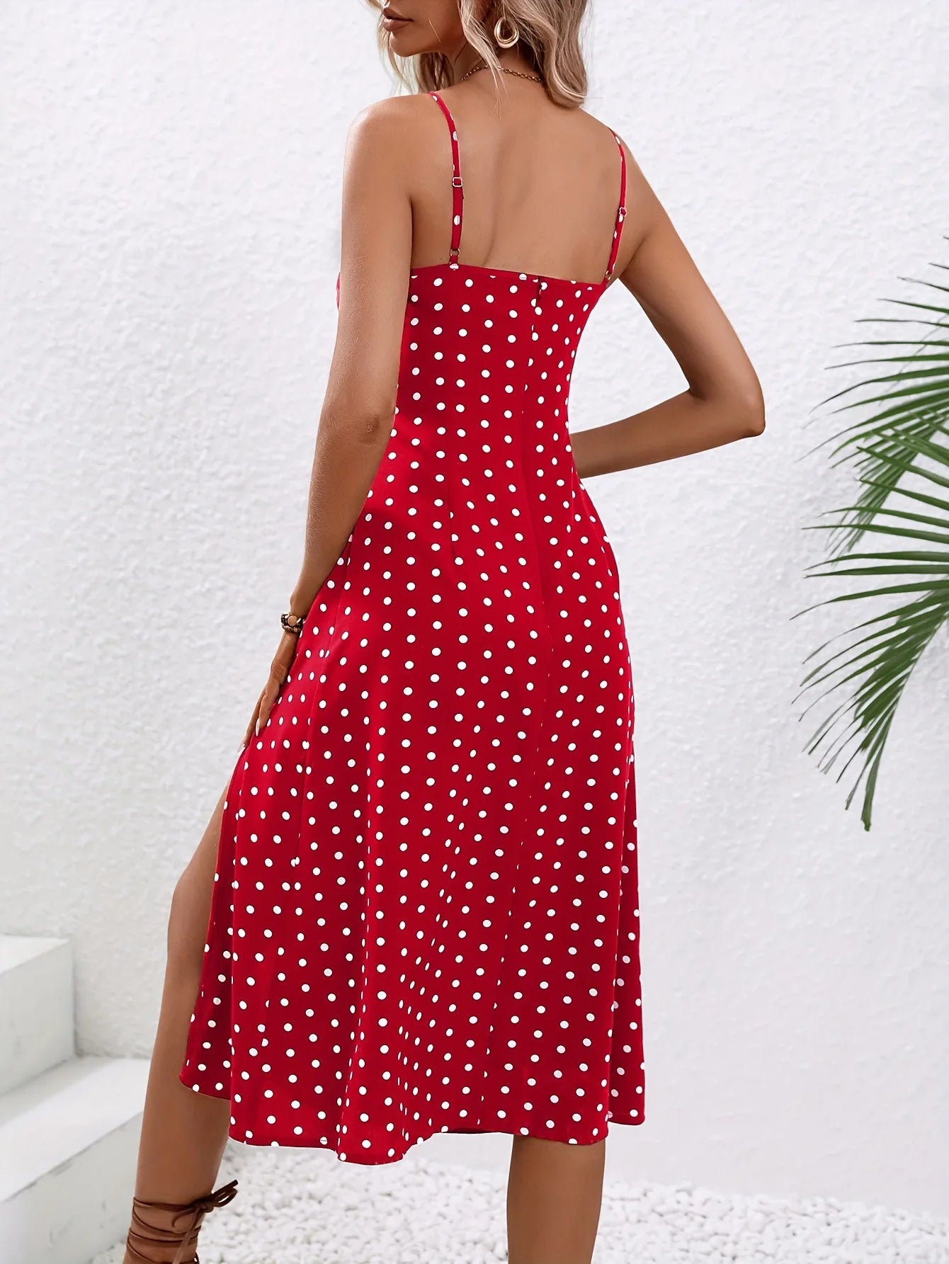 2026 Women’s Floral Print Spaghetti Strap Boho Beach Dress