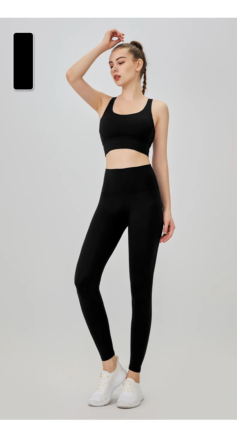 2 Piece Yoga Clothes Women's Tracksuit Athletic Wear Pilates Fitness Suit